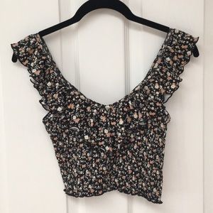 Floral Crop Top